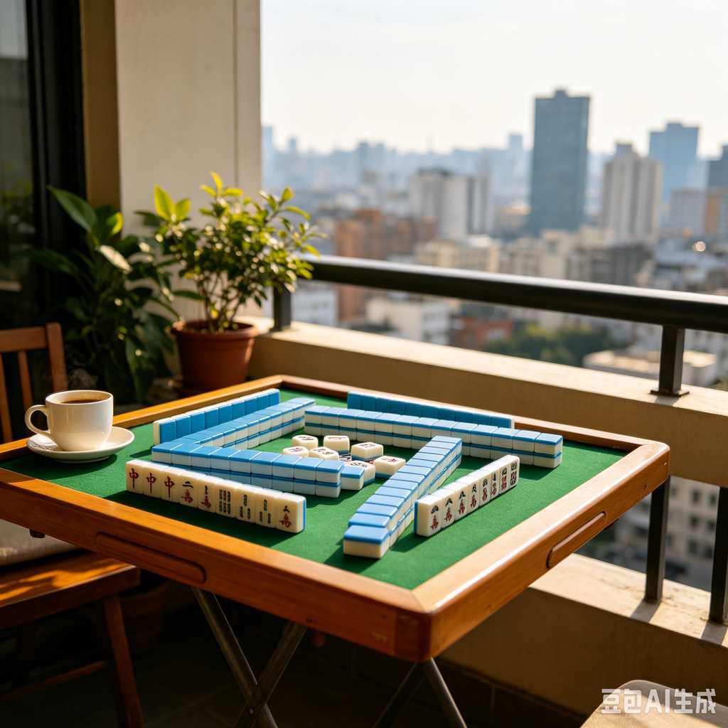 mini mahjong tiles keychain