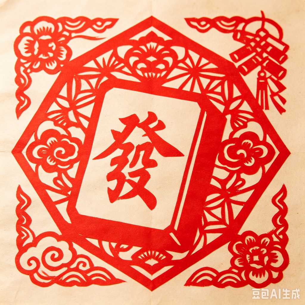 wooden mahjong set