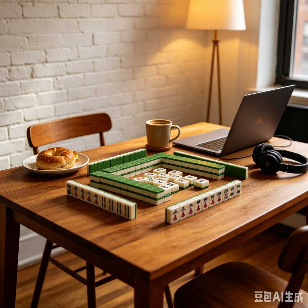 matte texture mahjong set