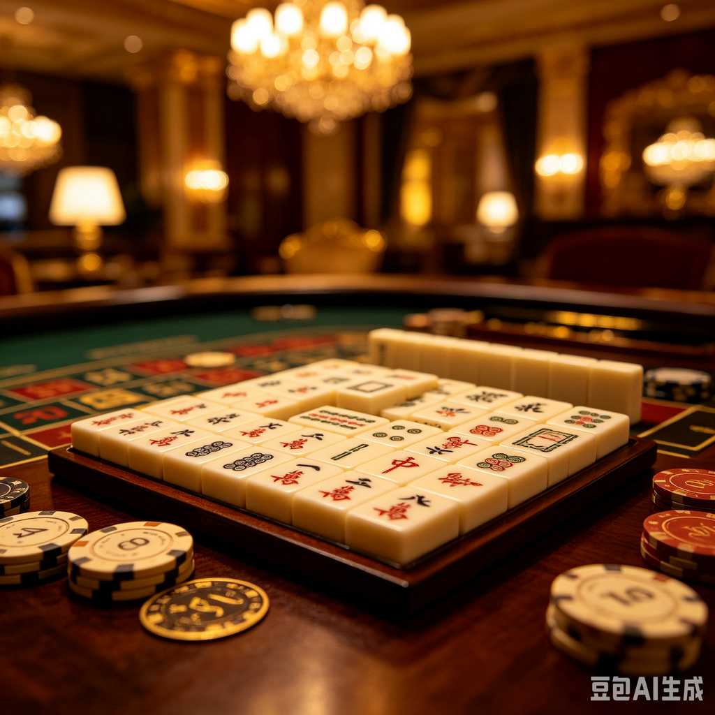 adult senior mahjong game set