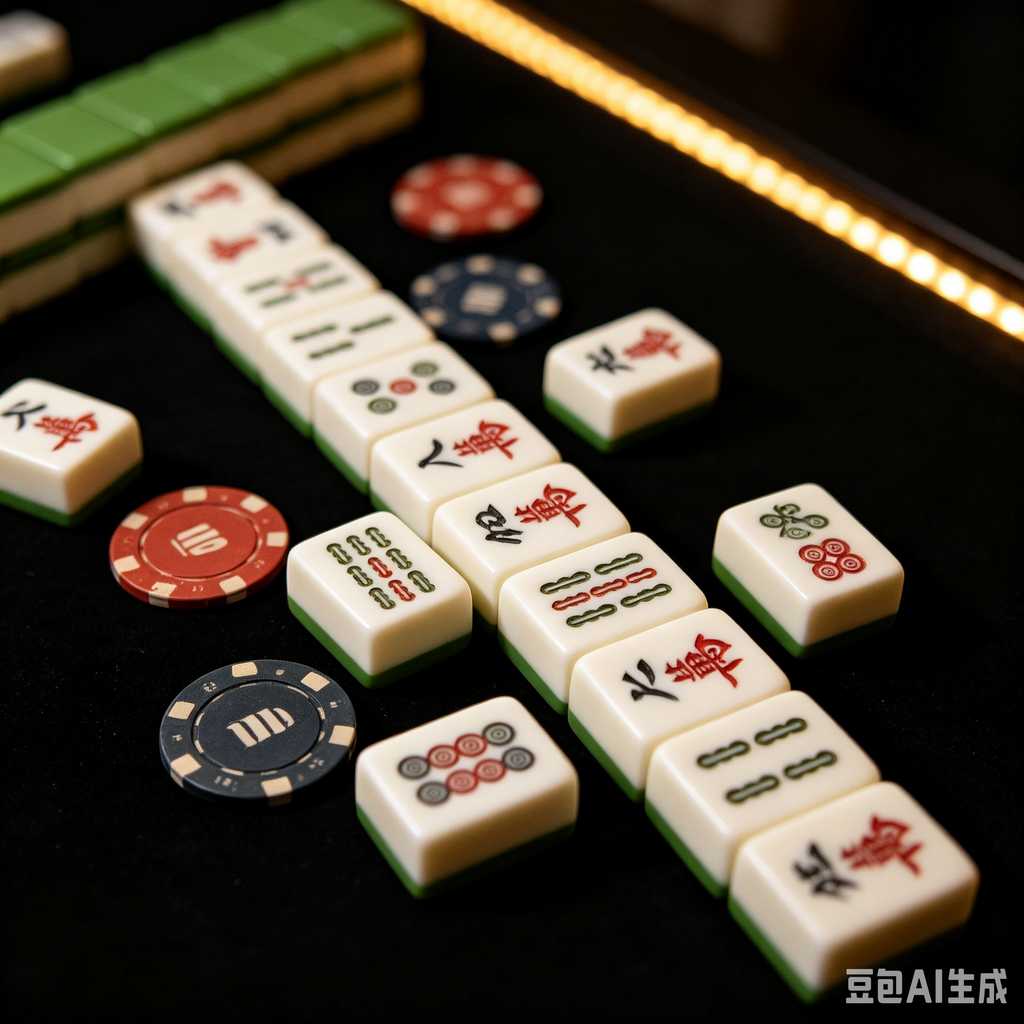 black luxury mahjong set